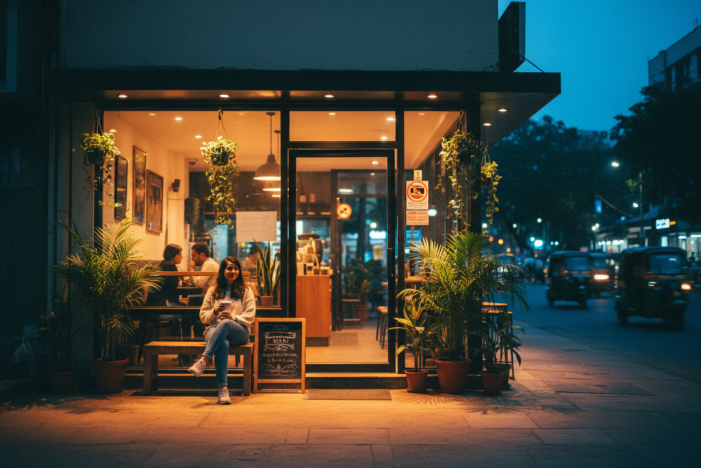 Best work-friendly cafes in Bangalore by area