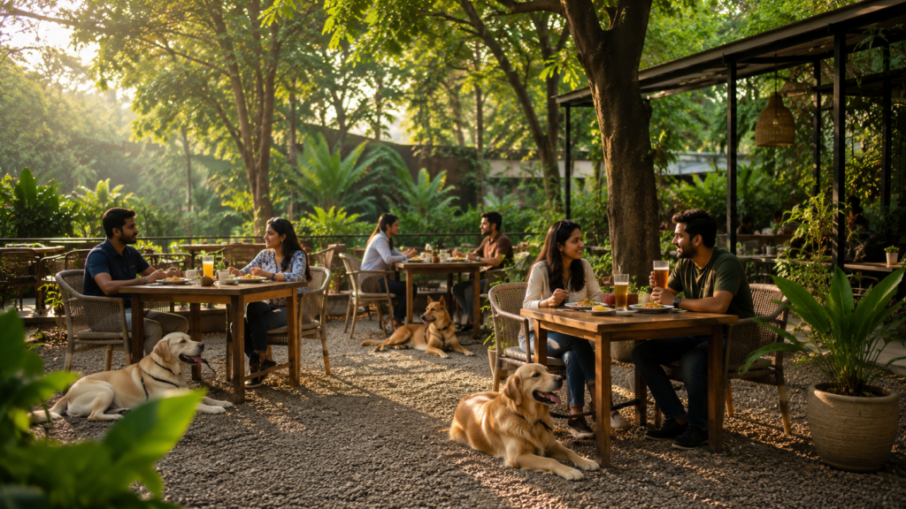 Outdoor Pet-Friendly Dining