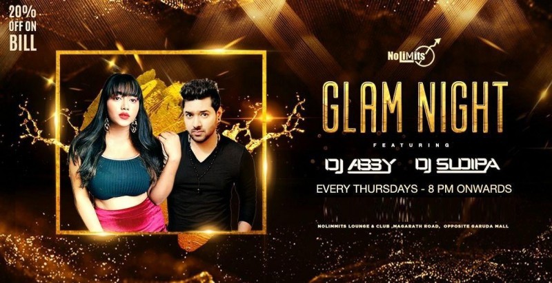 Glam Night Ft. Dj Abby & Sudipa At Nolimmits Pub