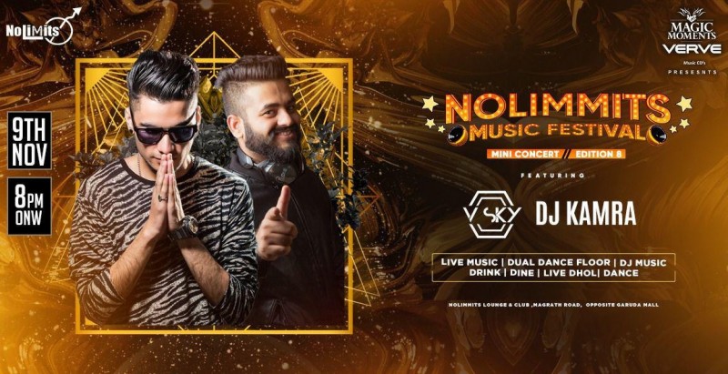 Nolimmits Music Festival Edition 8: Ft. Dj Vsky & Dj Kamra 