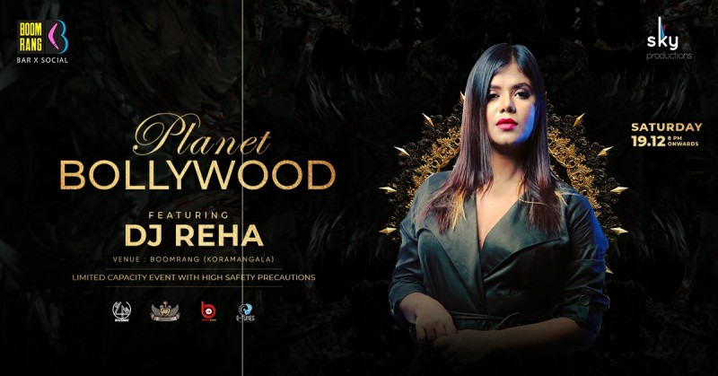 Bollywood Night Ft. Dj Rhea At Boomrang Koramangala