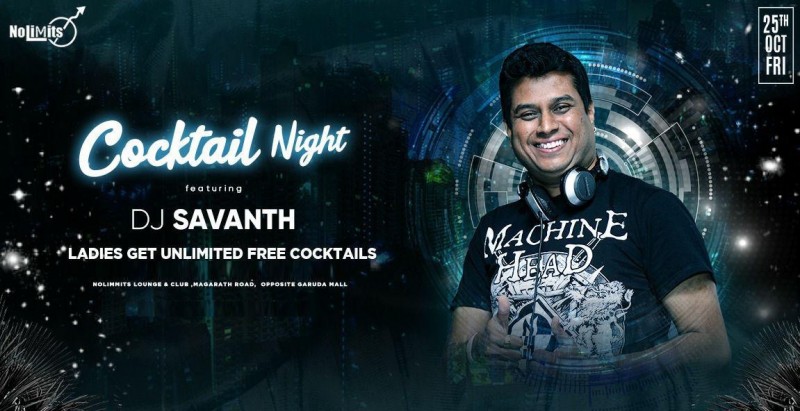 Cocktail Night Ft. Dj Savanth At Nolimmits Club