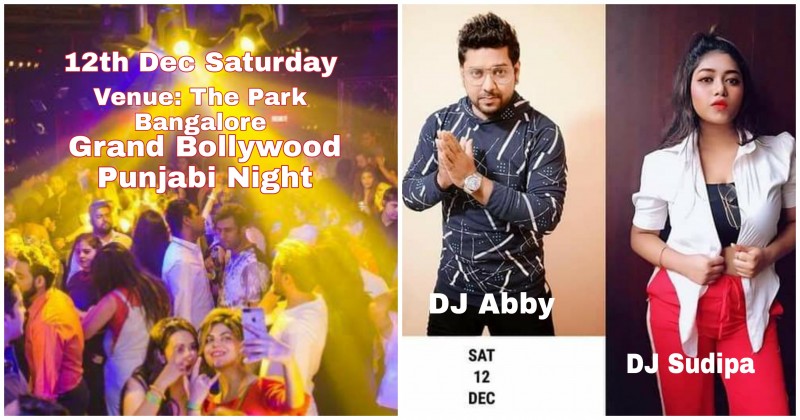 Grand Bollywood Punjabi Saturday Party at The Park Bangalore