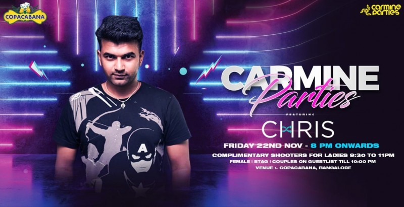 Carmine Parties Featuring DJ Chris