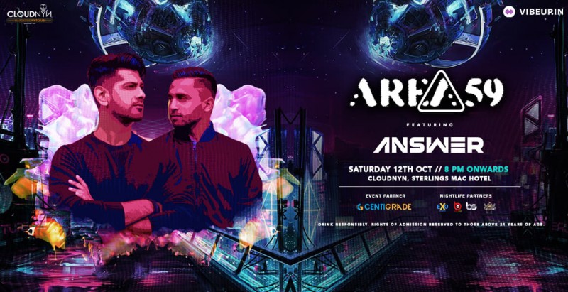 Area59 ft. Answer + Raw Team, 12th Oct | CloudNYN