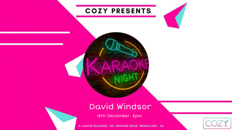 Wednesday Karaoke with David Windsor