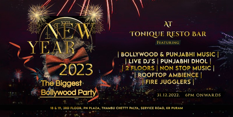 Nye 2023 At Tonique Restobar