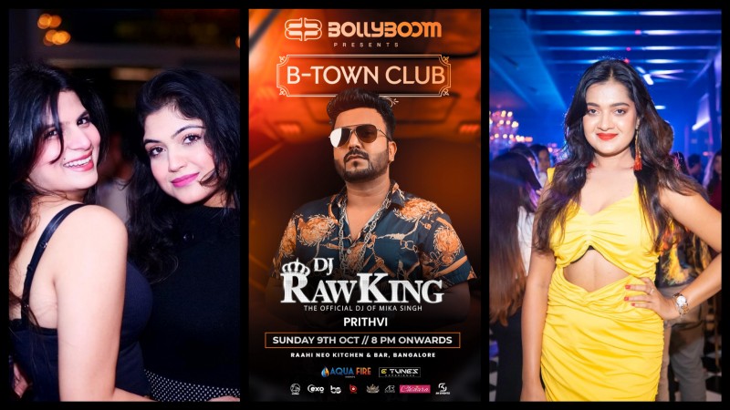 Biggest Bollywood Party | Dj Raw King | Sunday 3rd Oct | Raahi In Bangalore