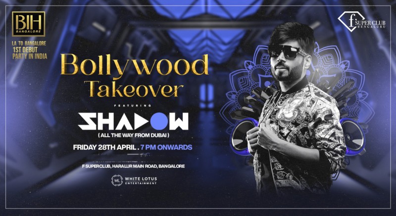 Bollywood Takeover | Dj Shadow Live | F-superclub 