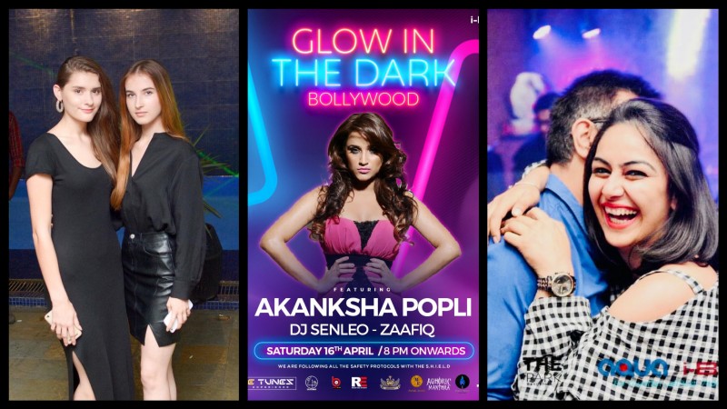 Glow In The Dark | Pool Party | Dj Akansha Popli | The Park Hotel