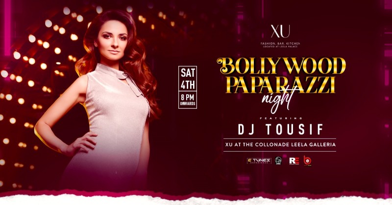 Big Bollywood Night  | XU The Leela Palace Bangalore