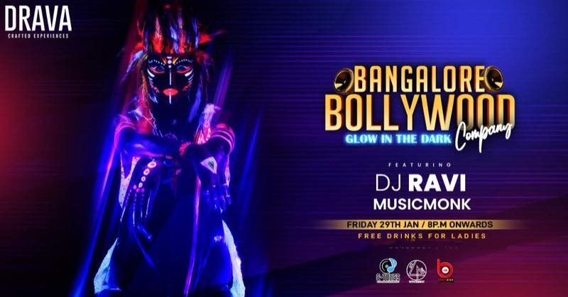 Friday Glow In The Dark Bollywood Night | Drava
