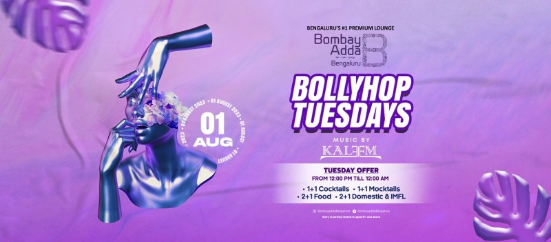 Bollyhop Tuesdays Night | Bombay Adda Bengaluru