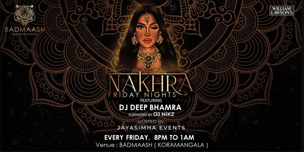 Friday Night Nakhra Bollywood Party At Badmaash Koramangala