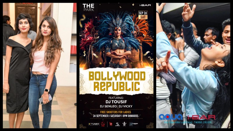 Bollywood Night | Saturday | Free Entry | The Park Hotel