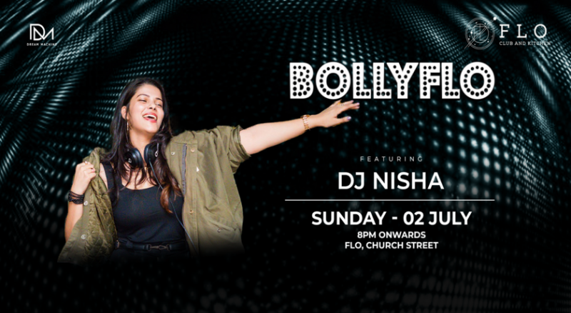 Dj Nisha - Live In Mini Concert Bollywood Nights Flo Church Steet B'lore
