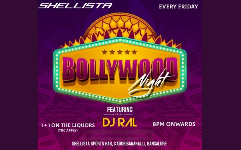 Friday Bollywood Night At Shellista Sports Bar