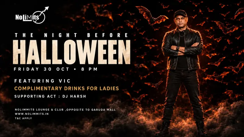 Halloween Party In Bangalore Ft. Vic | Nolimmits Lounge & Club In bangalore