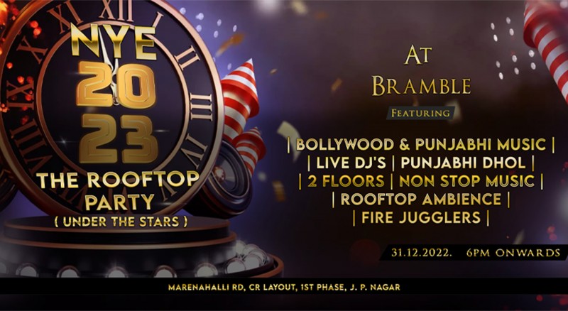 Nye 2023 - The Rooftop Under The Stars Party