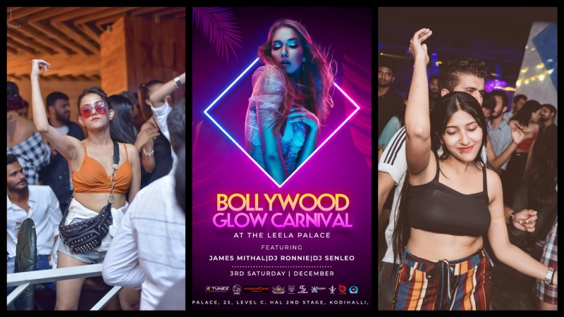 Saturday 3rd Dec | Bollywood Glow Carnival  | Xu - Leela Palace