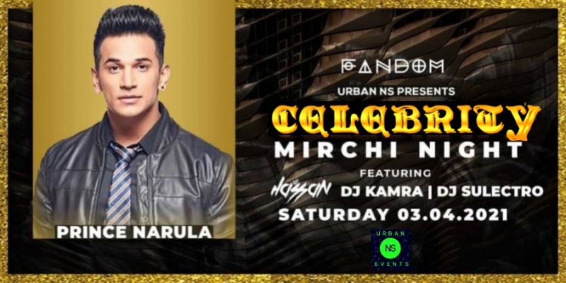 Prince Narula Live Mirchi Night | Fandom Gilly's Redefined