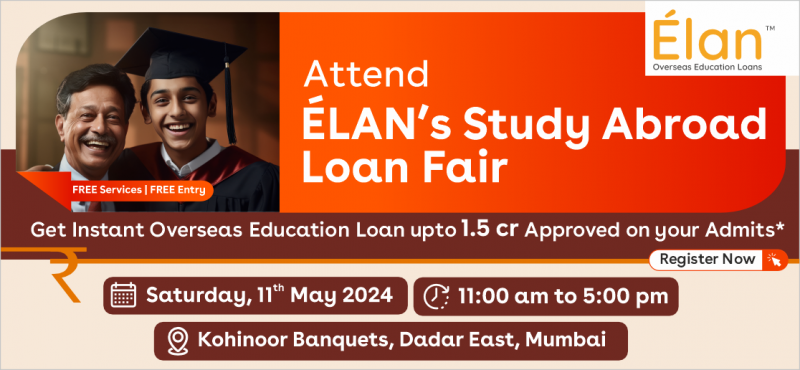 Elan’s Study Abroad Loan Fair In Mumbai In Mumbai
