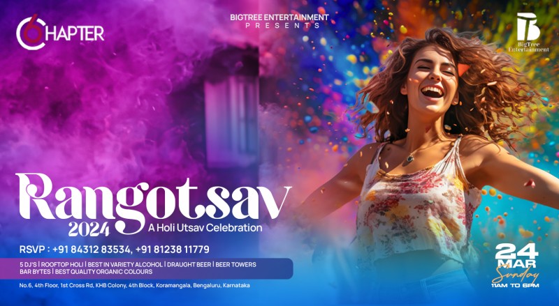 Rangotsav 2024 - A Holi Utsav Celebration
