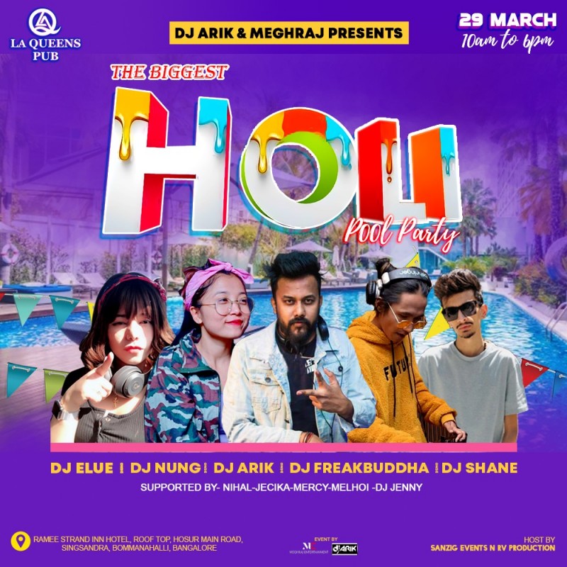 POOL PARTY HOLI -2021