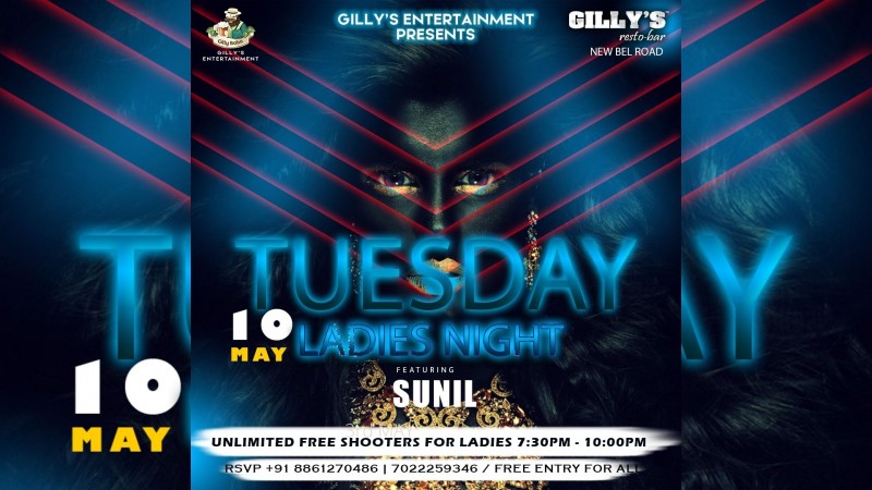Tuesday Ladies Night | Gillys Resto Bar: BEL Road
