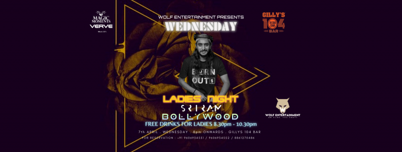 WEDNESDAY LADIES NIGHT