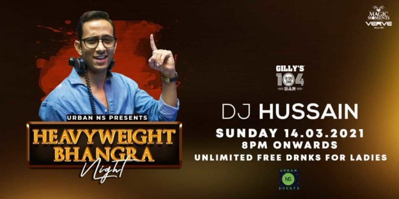 Sunday Heavyweight Bhangra Punjabi Night | Gilly's 104 Bar