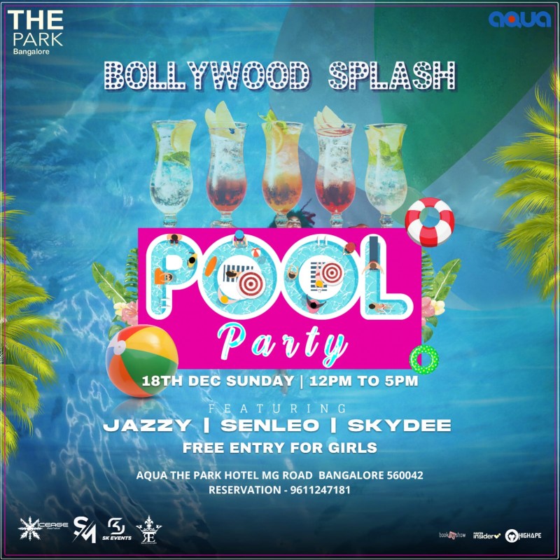 Bollywood Splash Pool Party