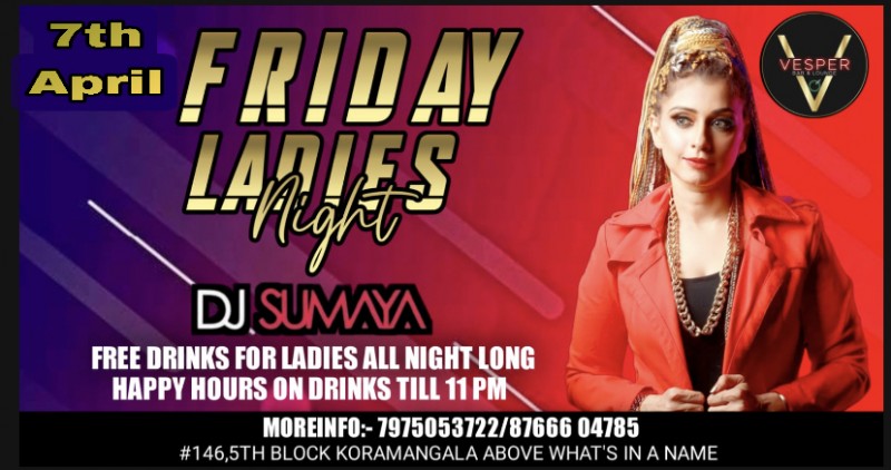 Friday Ladies Night 