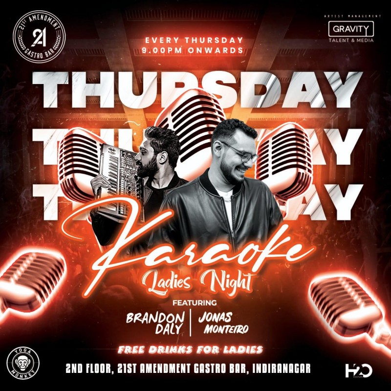 Thursday Karaoke Ladies Night