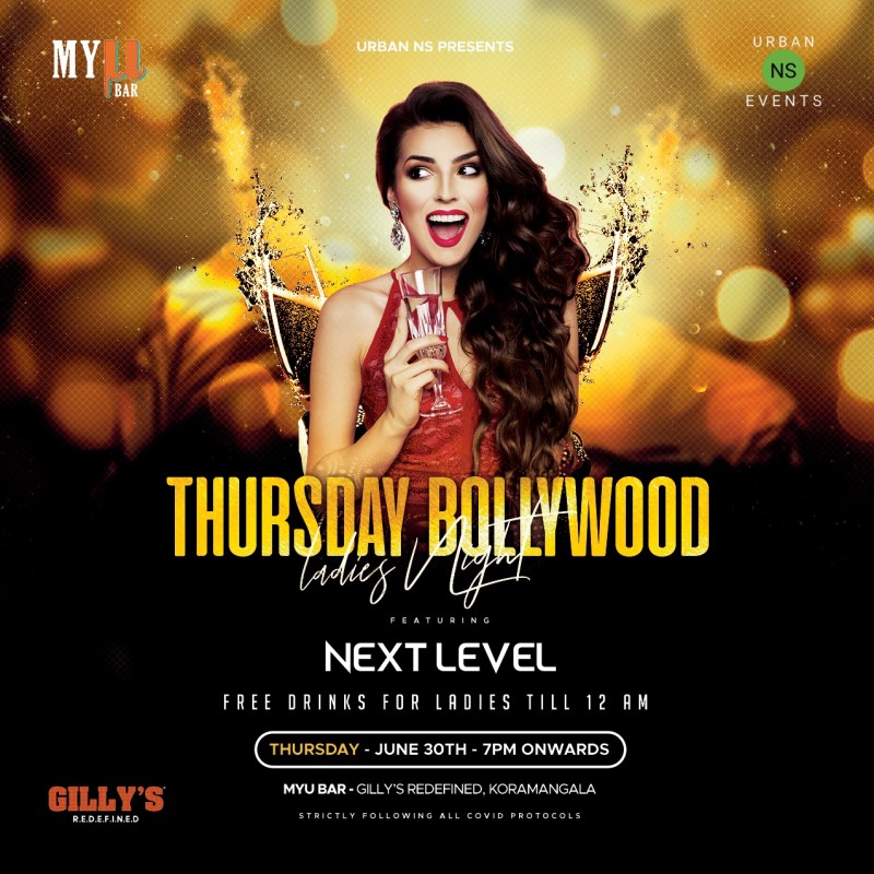 Thursday Bollywood Ladies Night In bangalore