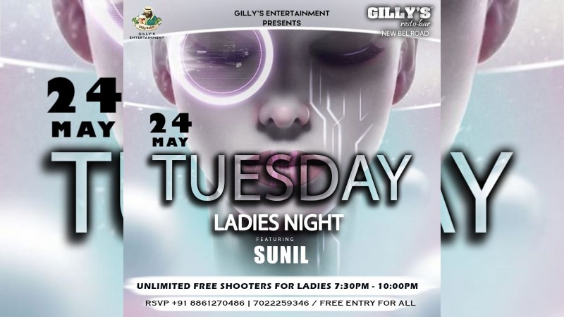 Tuesday Ladies Night | Gillys Resto Bar: BEL Road In Bangalore