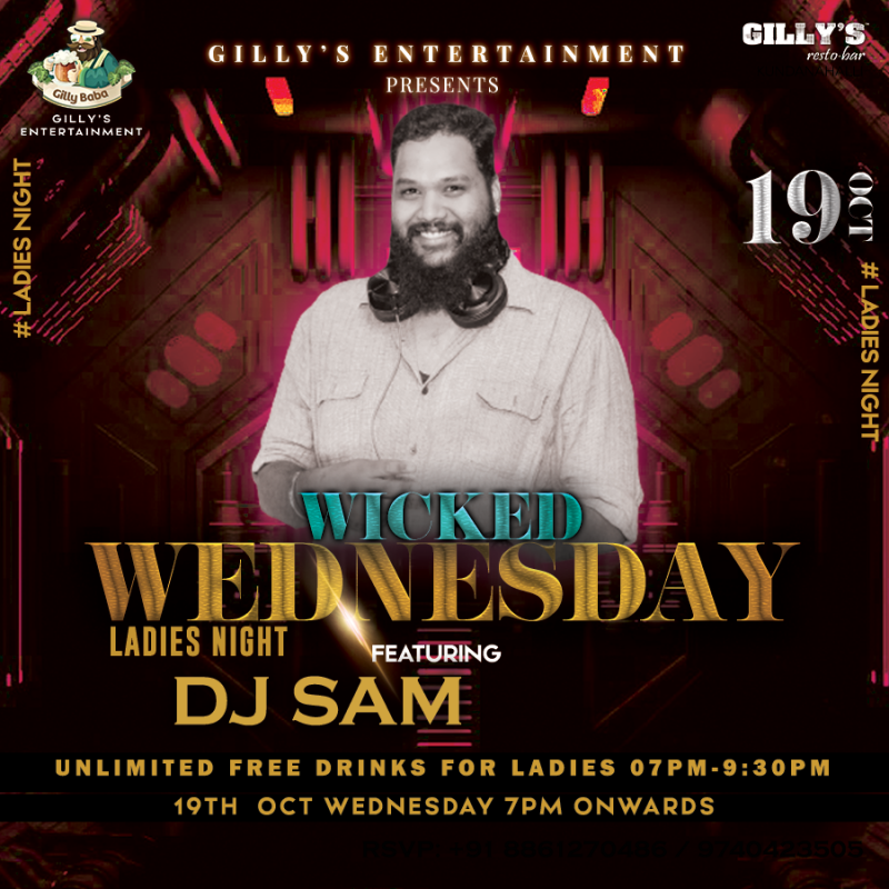 Wednesday Ladies Night | Gillys Resto Bar In Bangalore