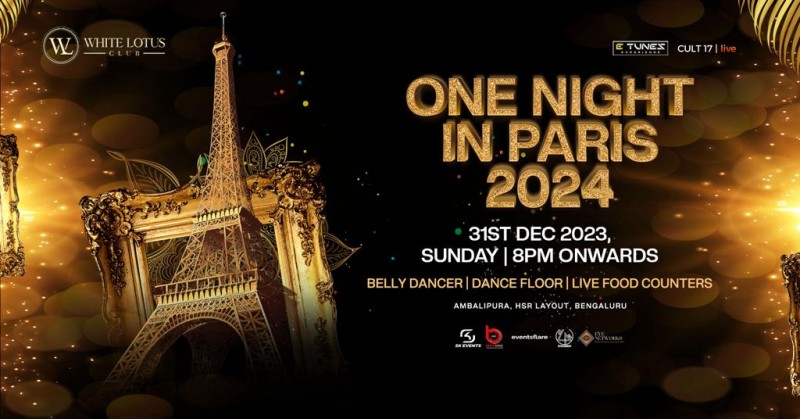 One Night In Paris | New Year Eve 2024 | White Lotus Club