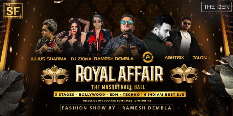 Royal Affair: The Masquerade Ball- Biggest Ny 2024 Celebration 