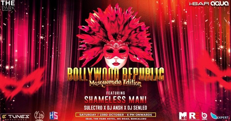 Masquerade Night | Shameless Mani | IBar The Park Bangalore