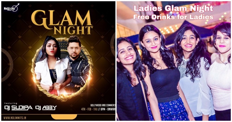 Thursday Bollywood Ladies Glam Night: Free Drinks for Ladies
