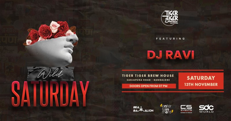 Wild Saturday | Dj Ravi | Tiger Tiger Brew House