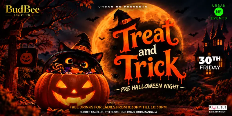 Treat And Trick: Pre Halloween Party In Koramangala In bangalore