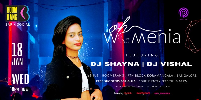 Oh! Womenia At Boomrang X Bar Social