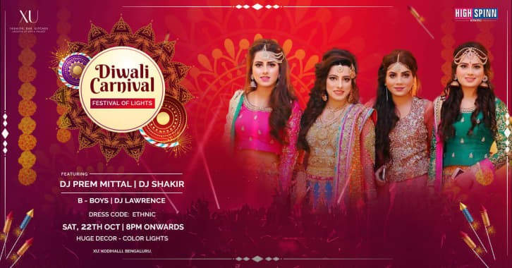Diwali Carnival - Bollywood Party | XU - Leela Palace