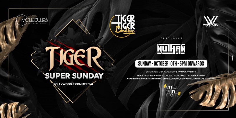 Super Sunday Bollywood Night At Tiger Tiger Brew House
