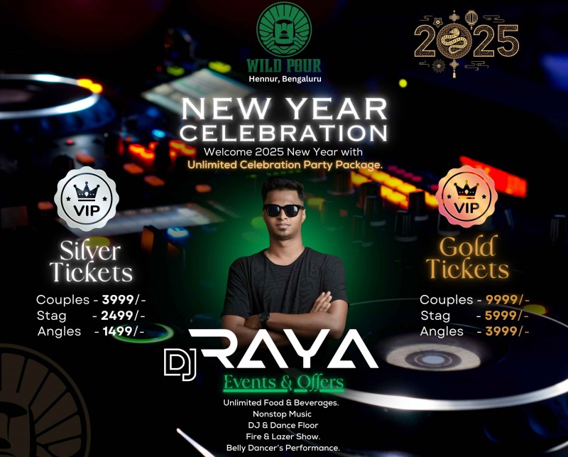 New Year Celebration-wild Pour