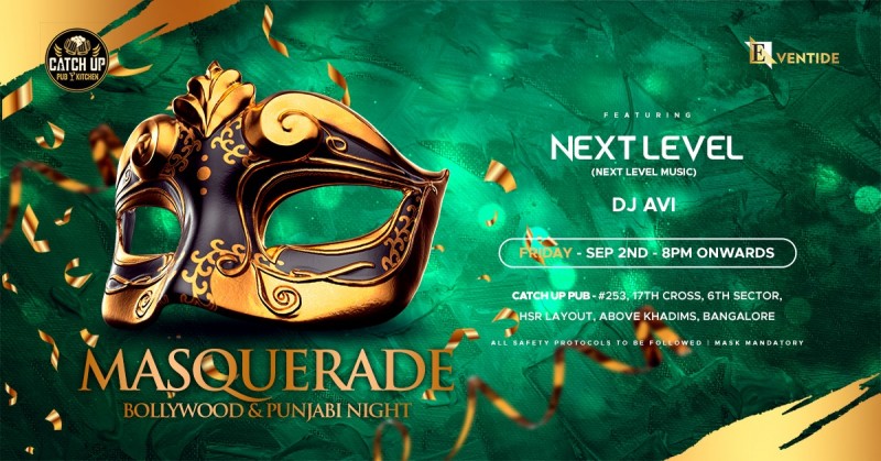 Masquerade Friday Bollywood Ladies Night 