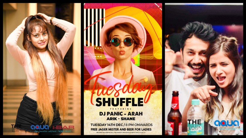 Tuesday Shuffle - Free Drinks For Ladies | The Park Bangalore