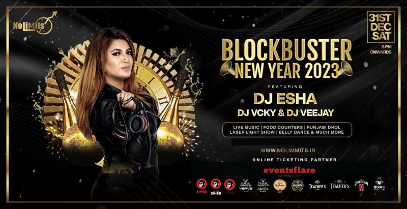 Blockbuster New Year Bash 2023 | Nolimmits Club
